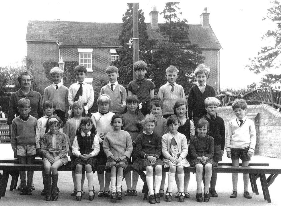 Audlem School Group Photo C.1968 With Mrs Little - Part 1