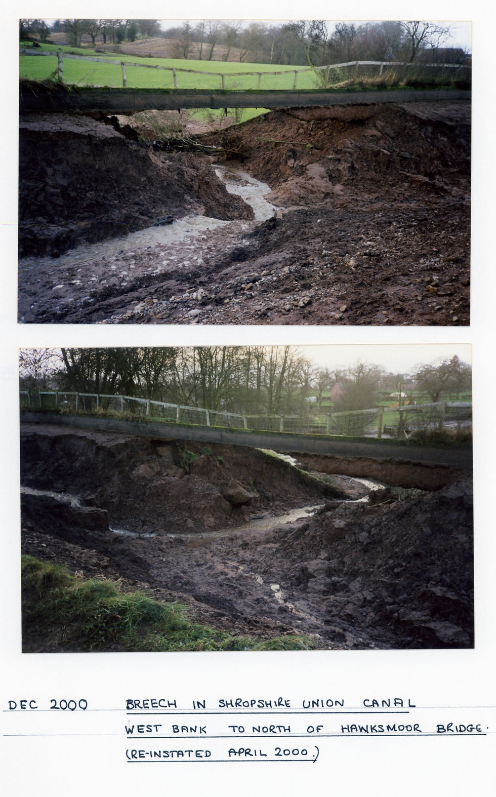 Shropshire Canal Breach, 2000 - Part 1