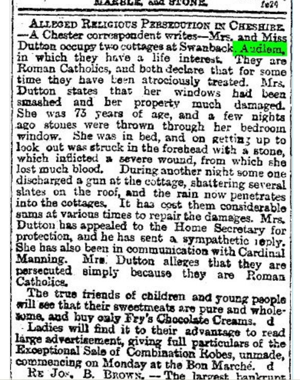 Vandalism And Religious Persecution, Swanbach 1887 - Part 3