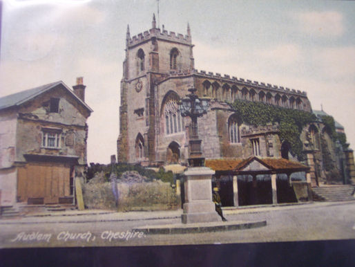 Church With Old Buildings Partly Demolished