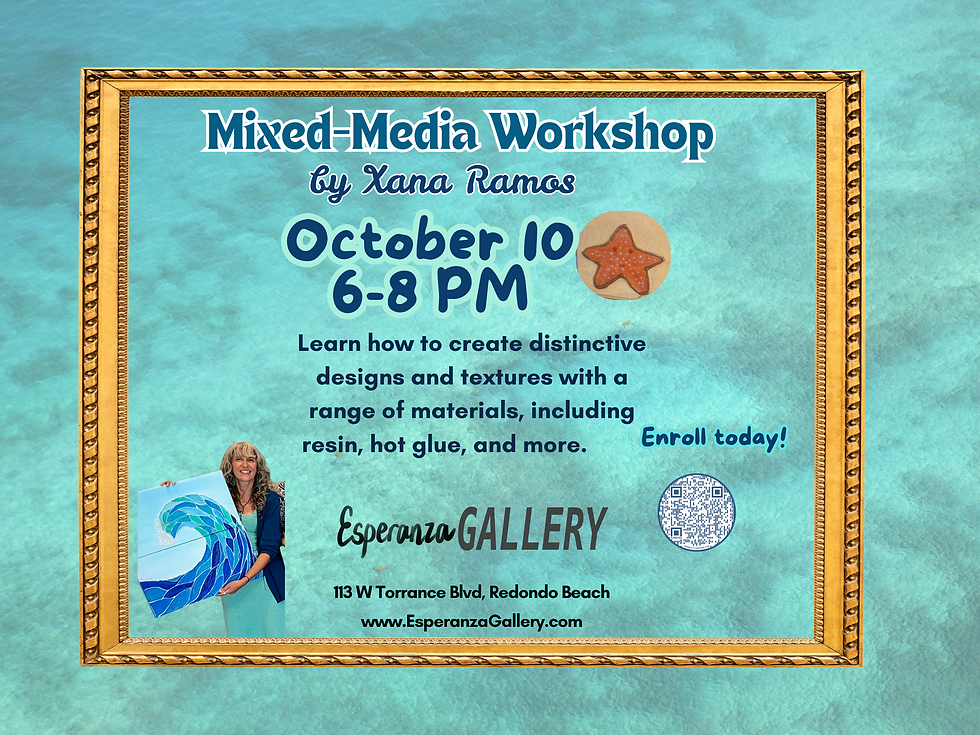 Mixed-Media Workshop 💦