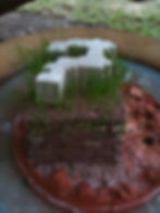 Birdbath detail