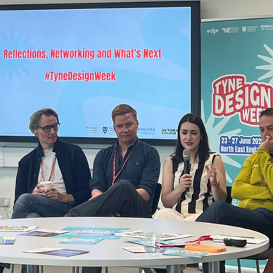 The Panel Speakers at the Tyne Design Week opening event