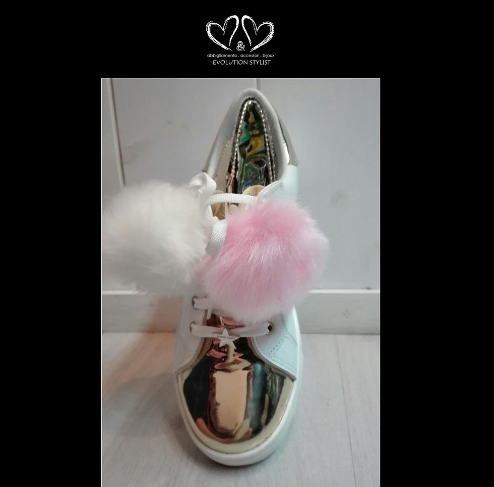 Miniatura: scarpa pon pon