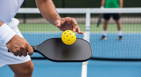 Pickleball getting served