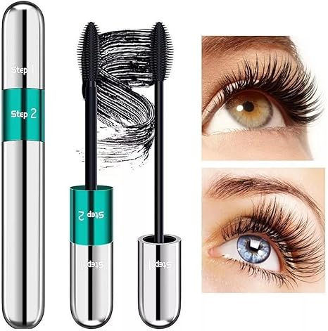 Máscara para Cílios 4D a prova D'água 2 em 1