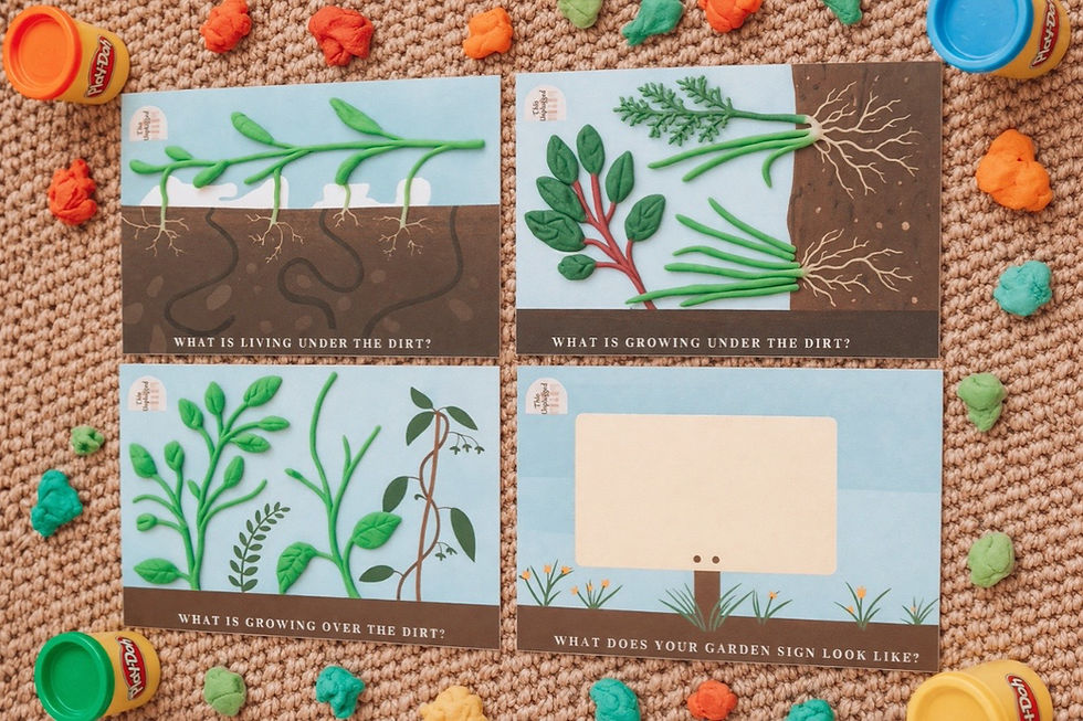 Thumbnail: Little Gardener Playdough Mats