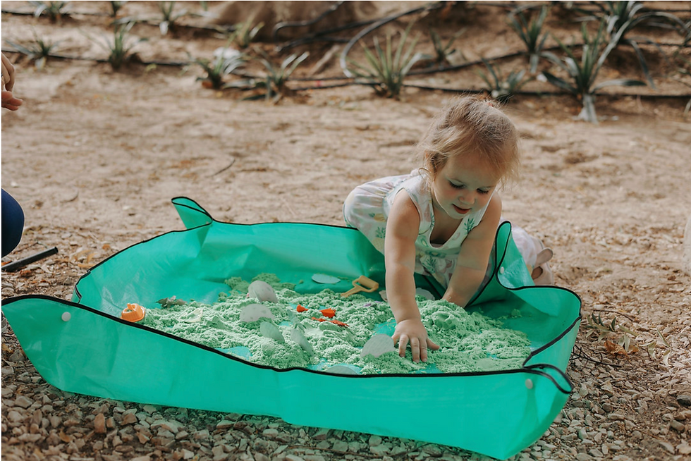 Thumbnail: Play Clean Foldable Sensory Tray - Extra Large