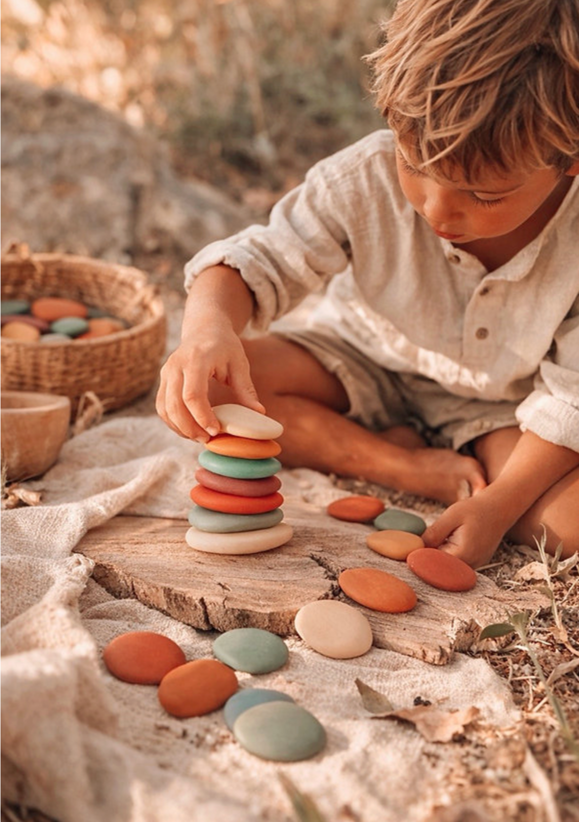 Rainbow Pebbles