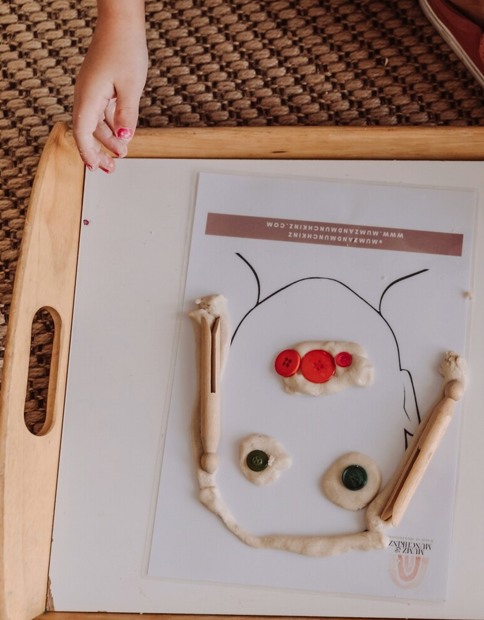 Thumbnail: Build-a-Body Playdough Mats