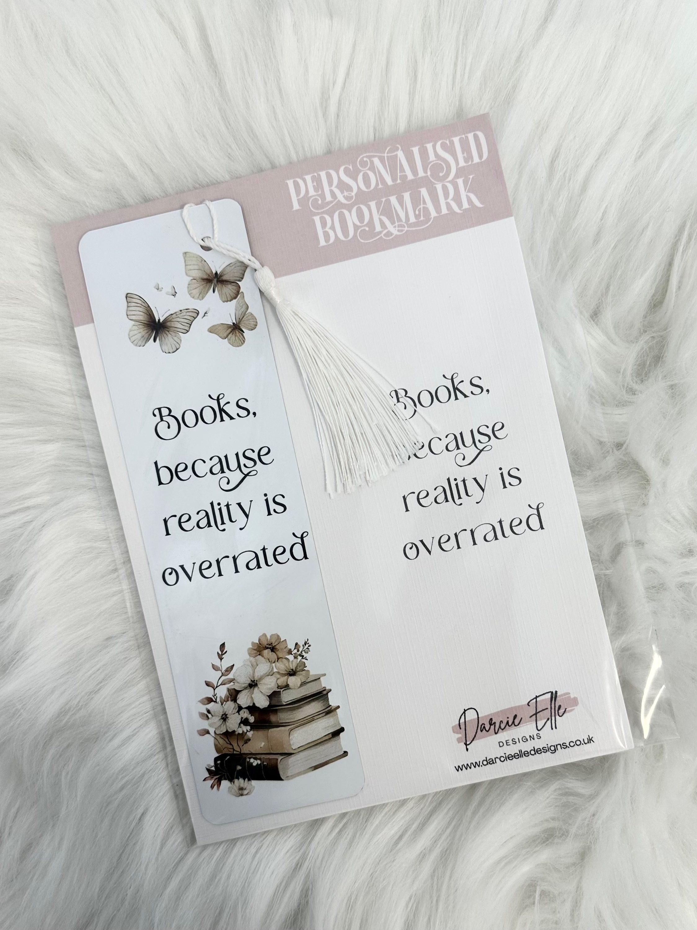 Reality is overrated 1 Bookmark