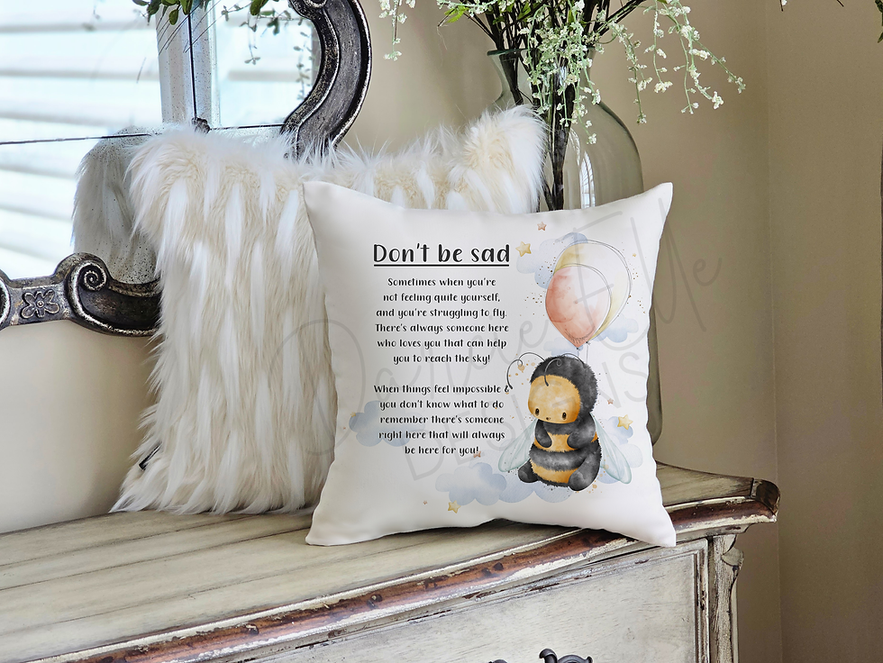 Don't be sad Cushion