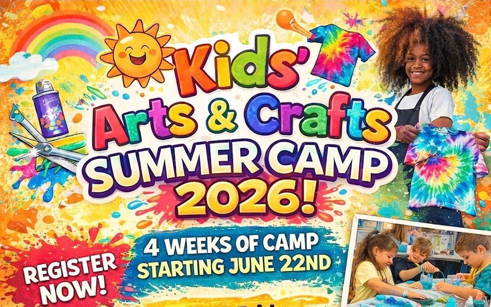 Arts and Crafts Summer Camp Pre-registration Fee