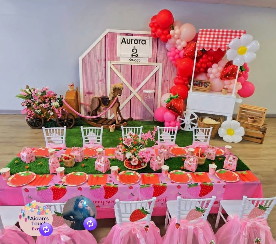 Pink Wooden Barn