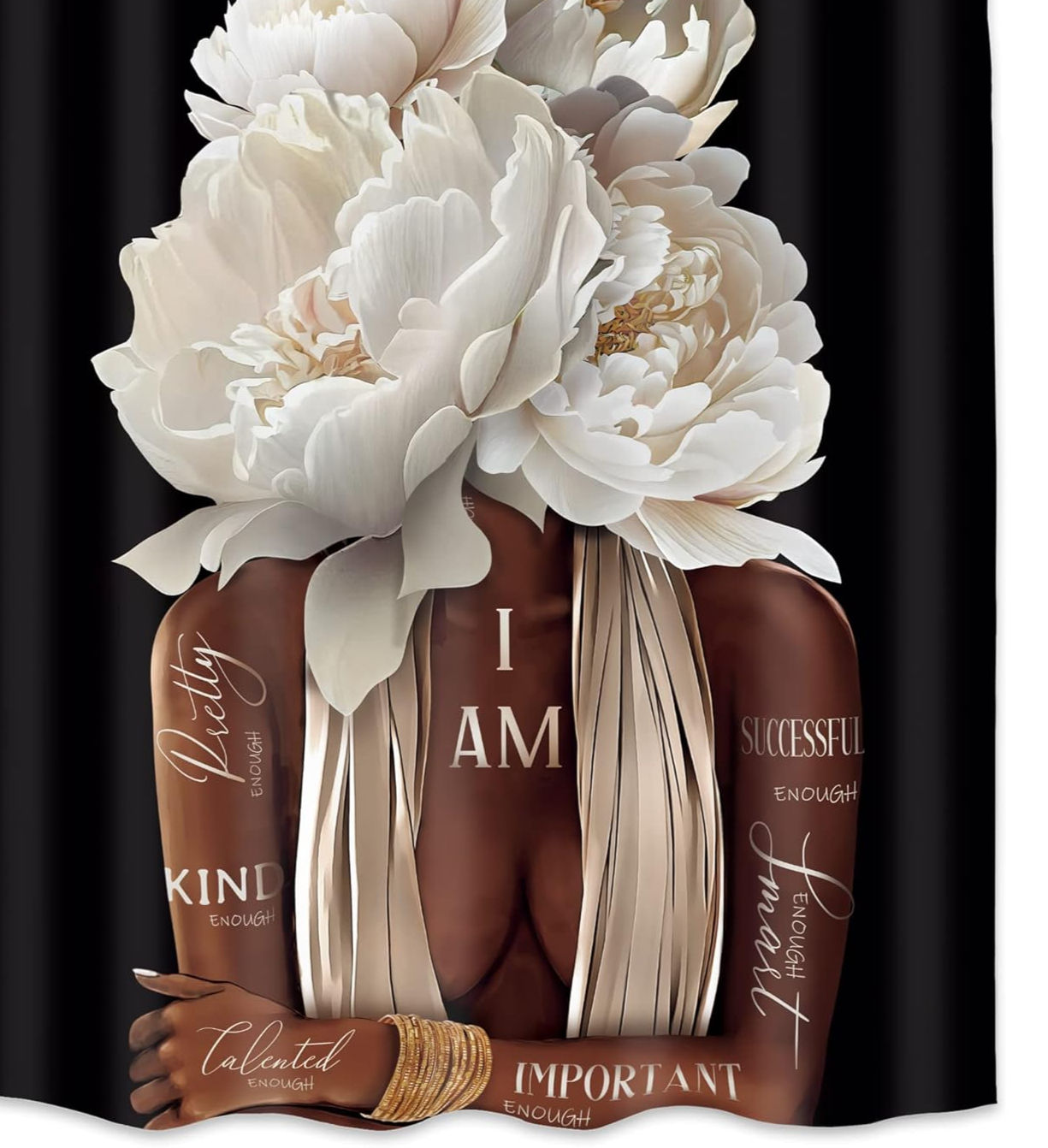 Affirmation Woman Vinyl Backdrop 