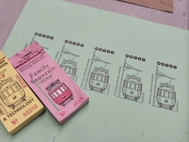 Printing in the MOTAT Print Shop: Tram Tickets