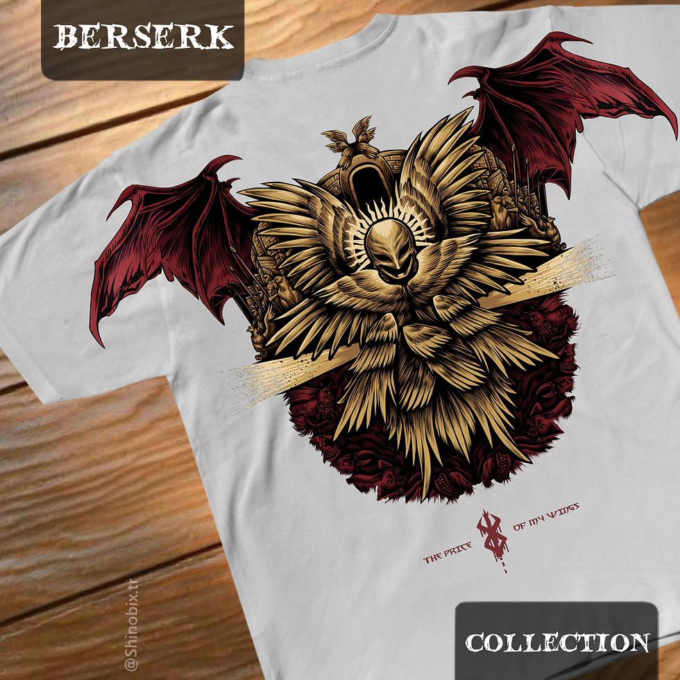 Küçük resim: Berserk Griffith Femto Oversize T-Shirt