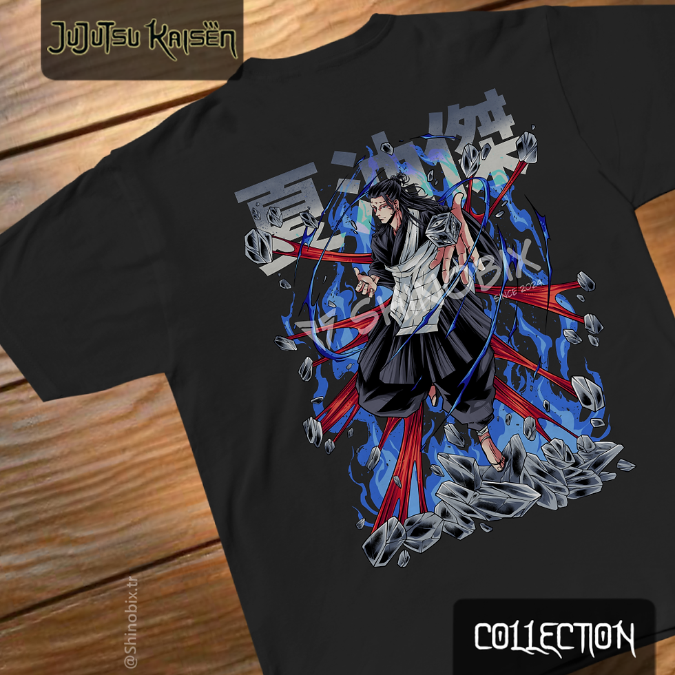 Küçük resim: Jujutsu Kaisen Geto Prison Realm Oversize T-Shirt