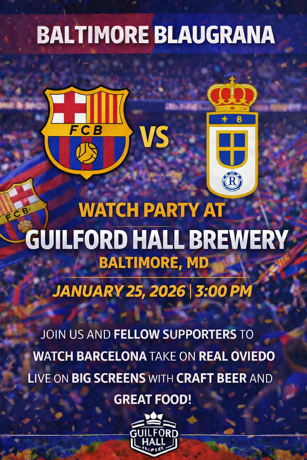 Baltimore Blaugrana Watch Party