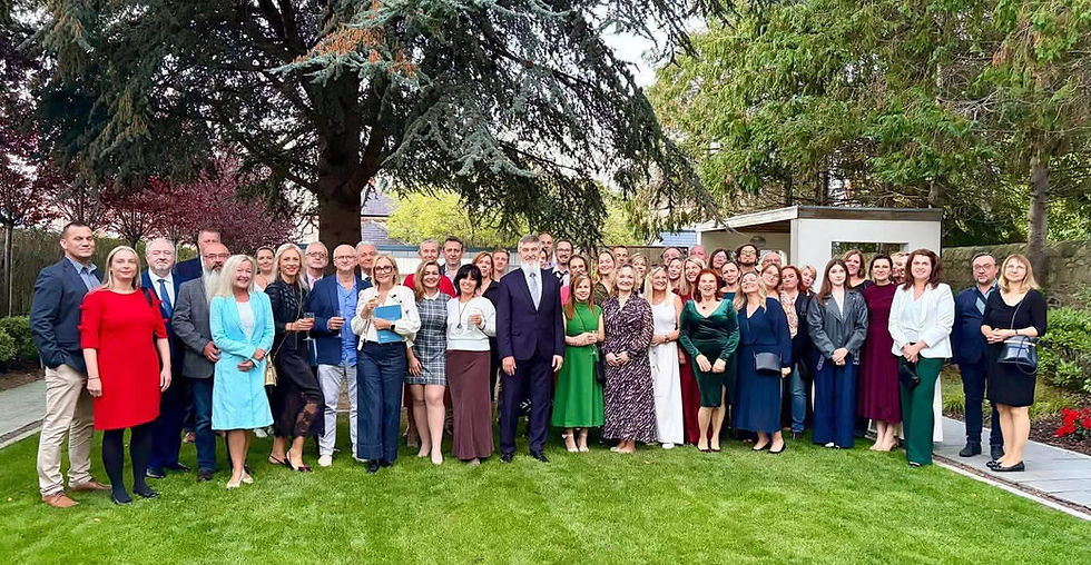Przedstawicielki Sympozjum na spotkaniu środowiska medycznego u Ambasadora