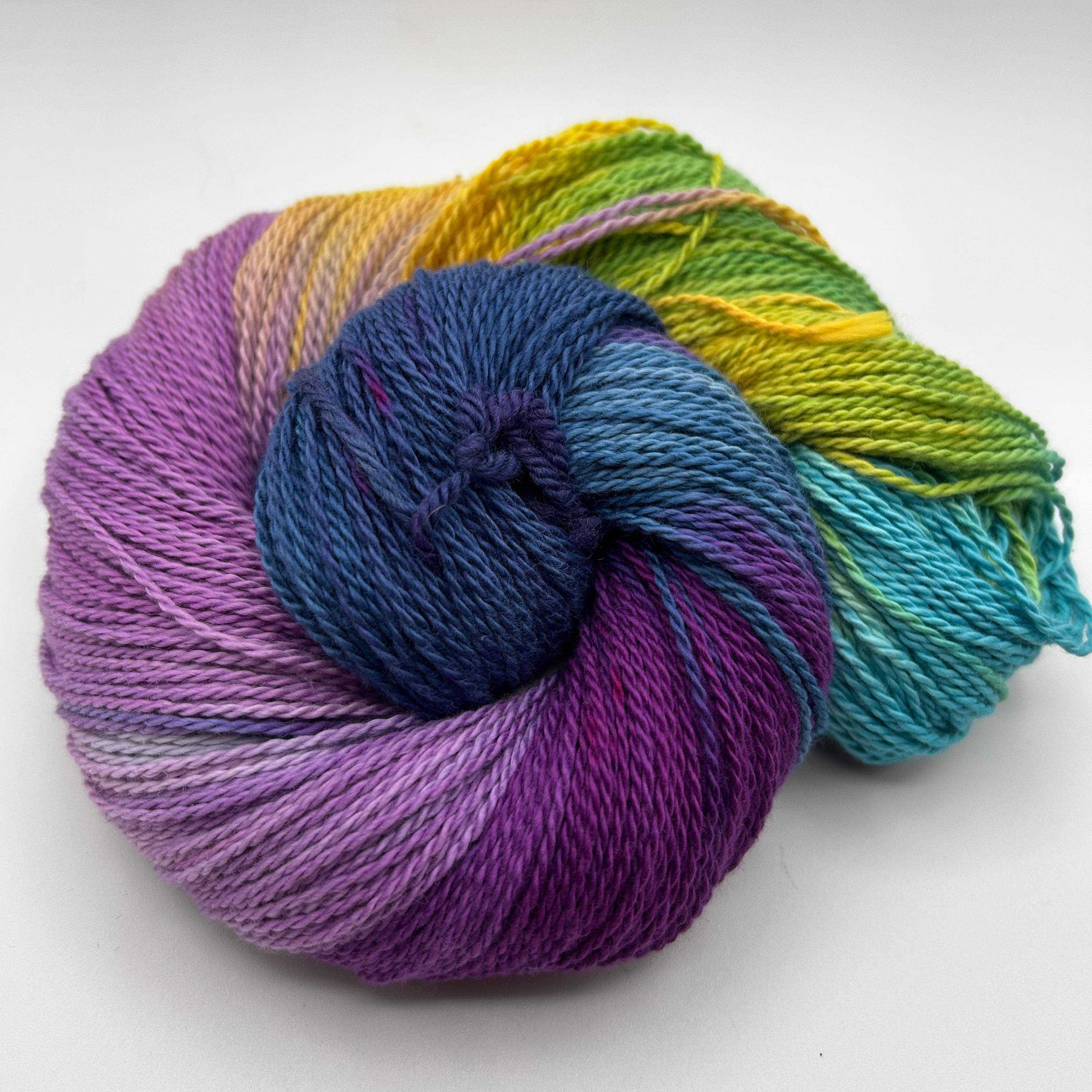 Great Adirondack Yarn Co. Organic Cotton DK "Pansy"