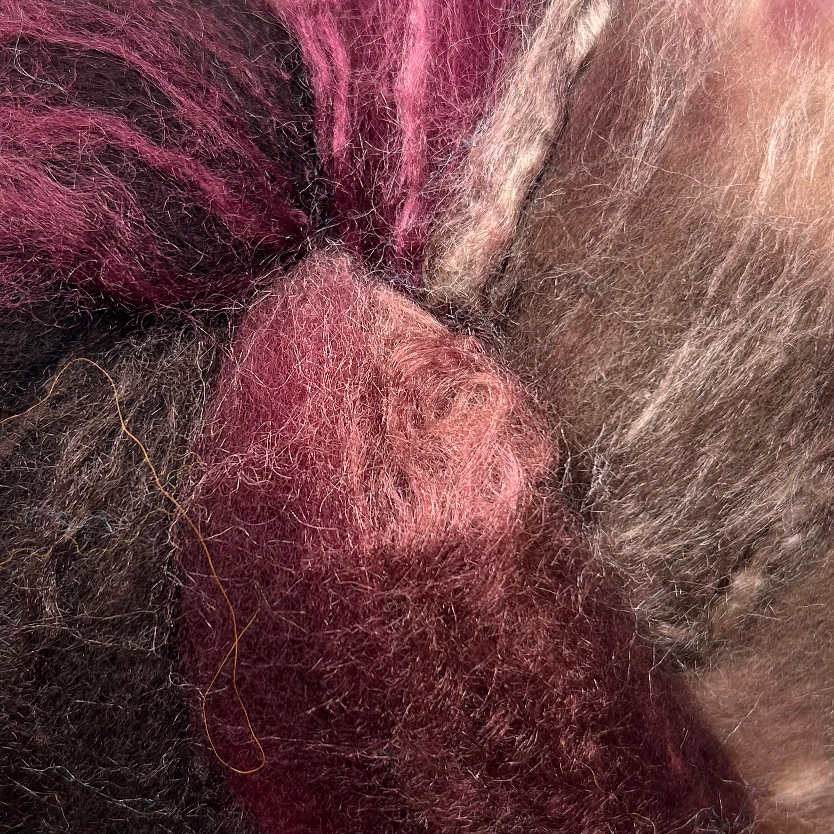 Create Yarnworks Merino/Silk "Burgundy Bark"