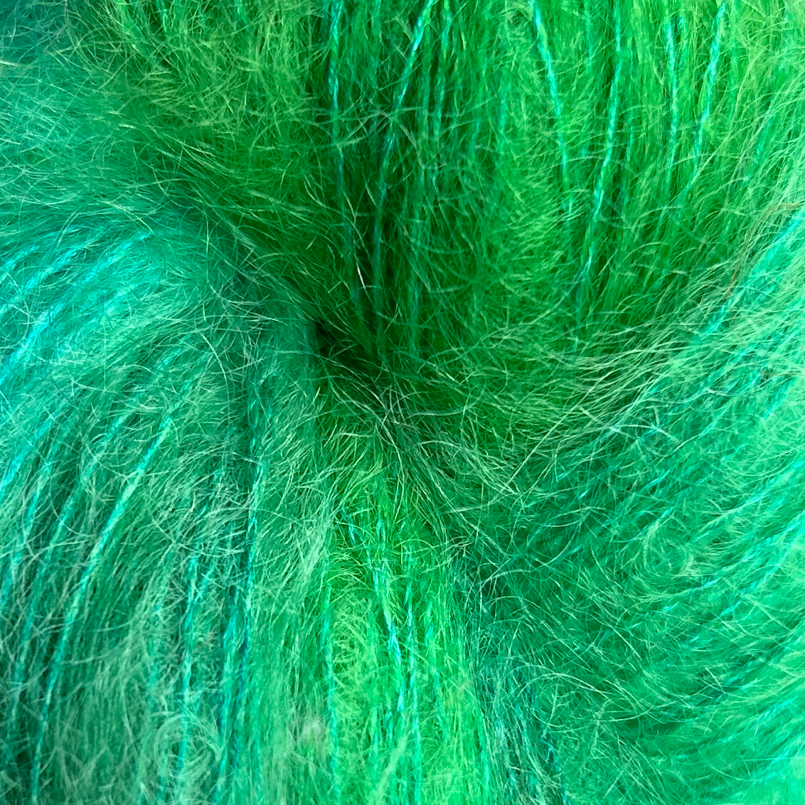 Create Yarnworks Mohair Silk Lace "Seaglass"