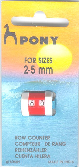 Pony Small Row Counter