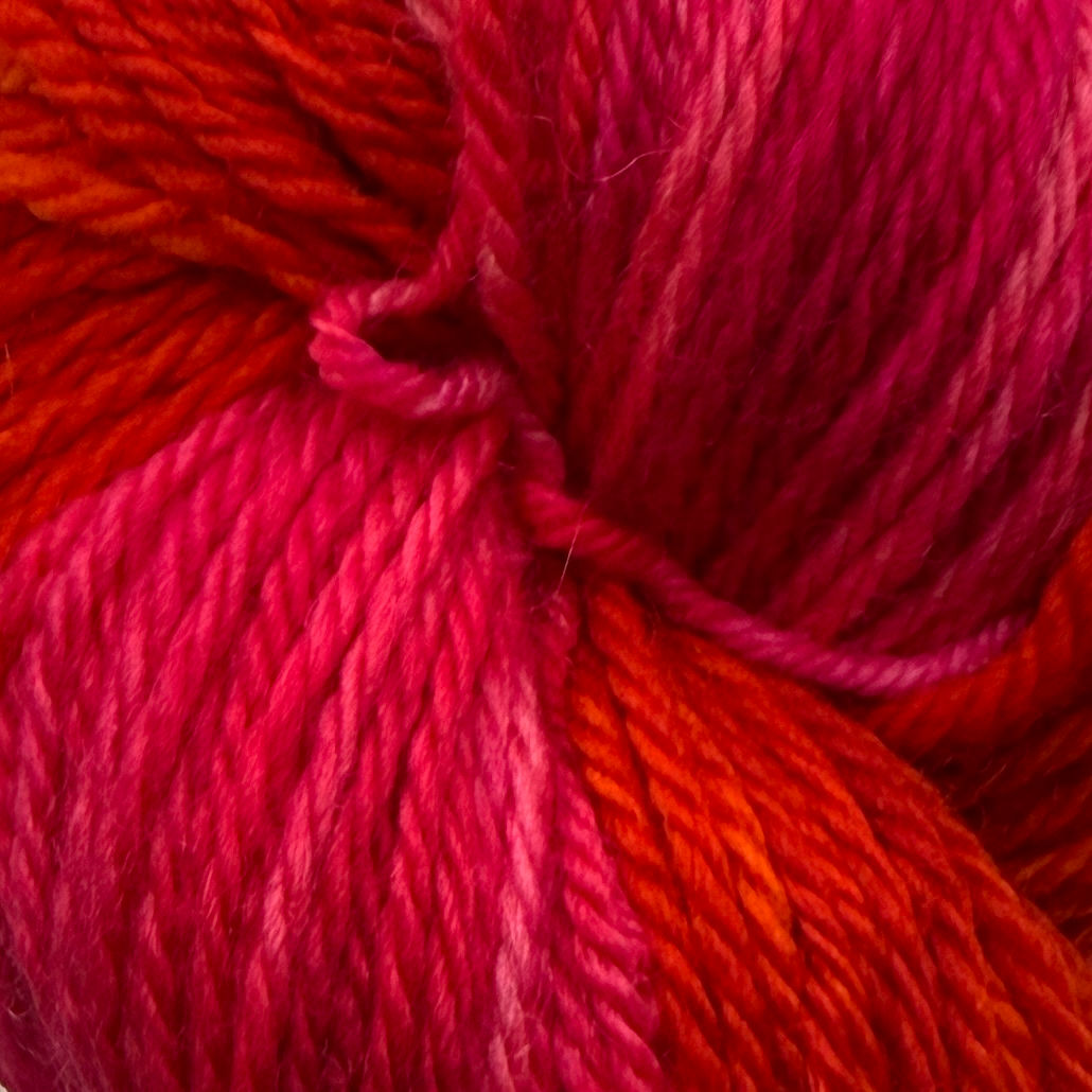 Create Yarnworks BFL Worsted "Hibiscus"
