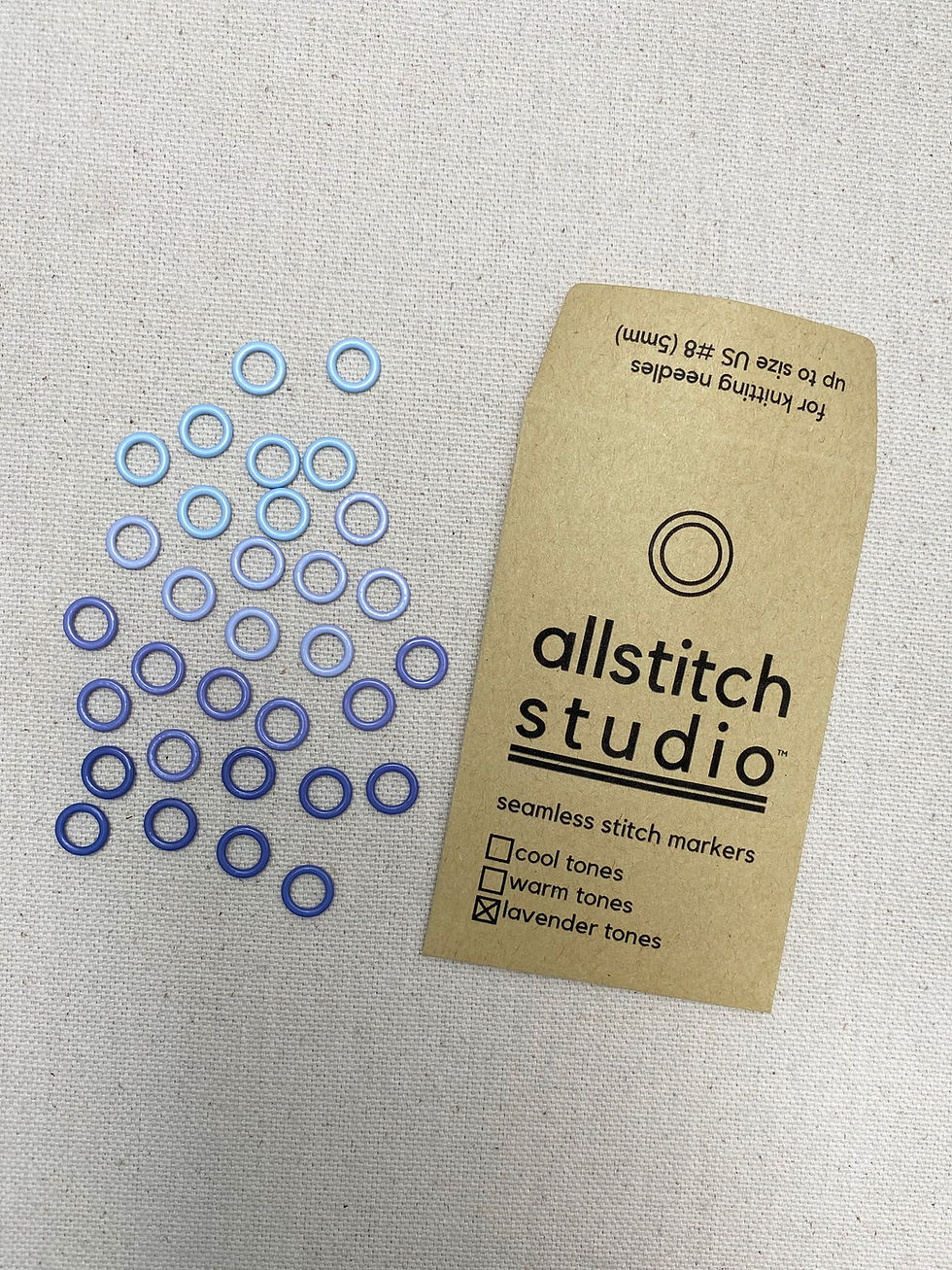 Thumbnail: Allstitch Studio Small Ring Stitch Markers