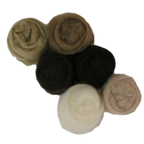 Frabjous Fibers Wooly Bully Felting Set quot Animal Instincts quot lovelyarns Frabjous Fibers Wooly Bully Felting Set quot Animal Instincts quot lovelyarns