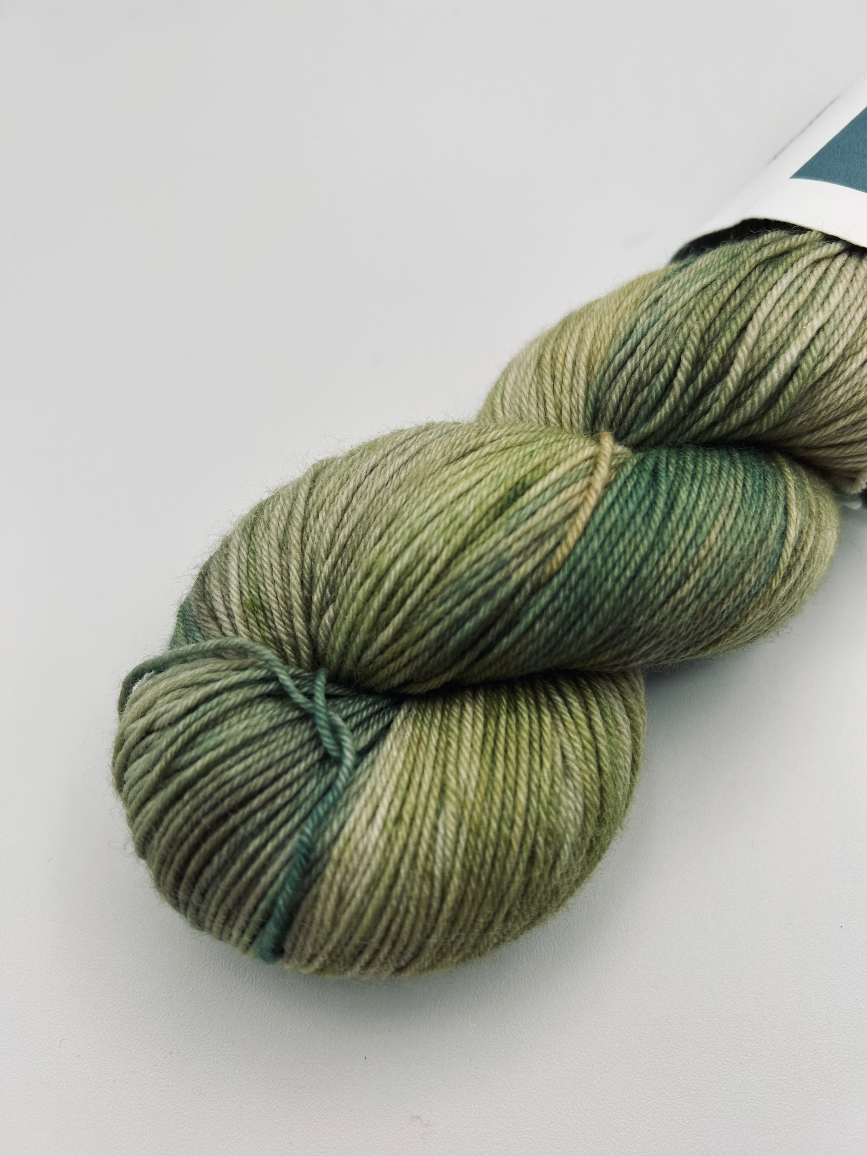 Zen Fiber Art SWM Sock "Green Dragon"
