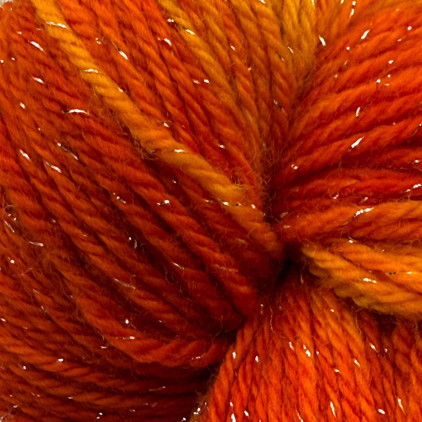 Create Yarnworks Sparkle Sock "Pumpkin"