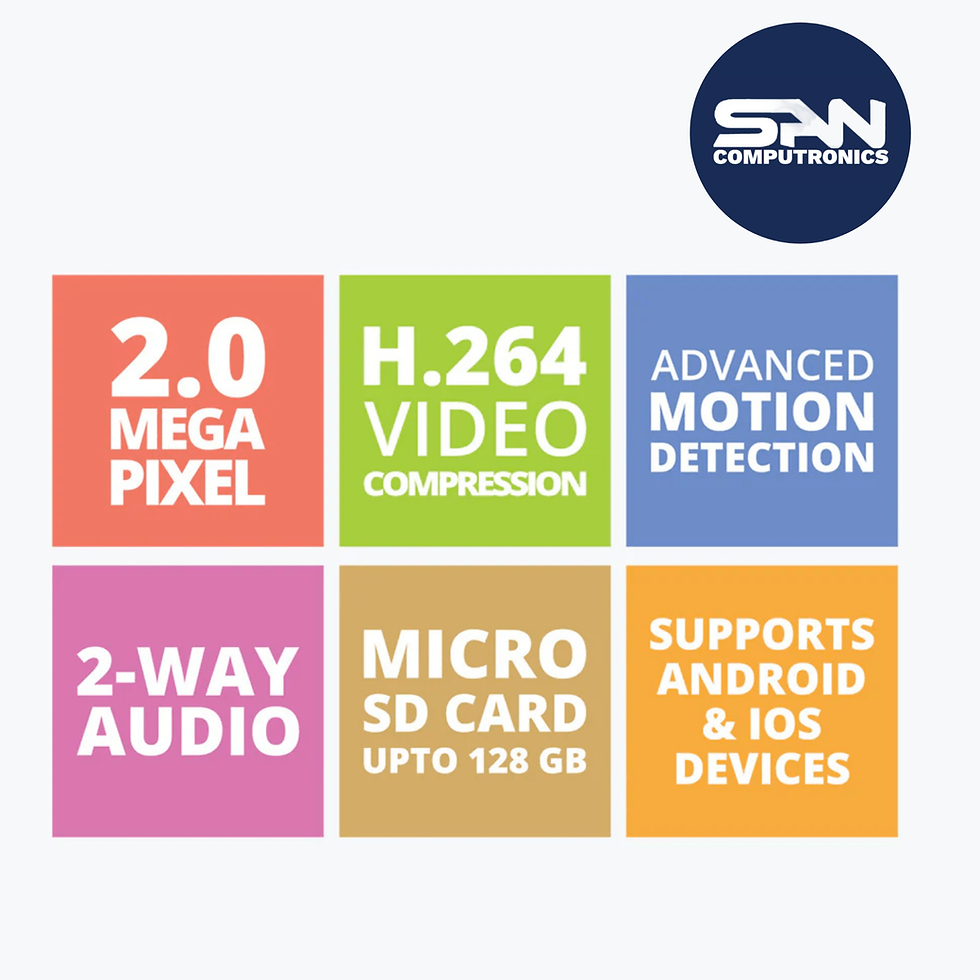Thumbnail: ZEBRONICS Smart Cam 100 1080p Wifi Security Camera  (4 Channel)