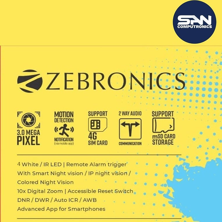 Zeb survillance 4G Bullet Camera