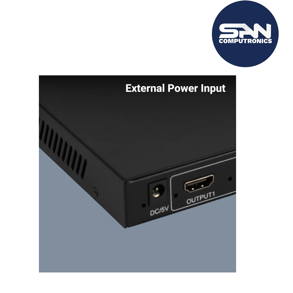 Thumbnail: LED Indicators External Power Input