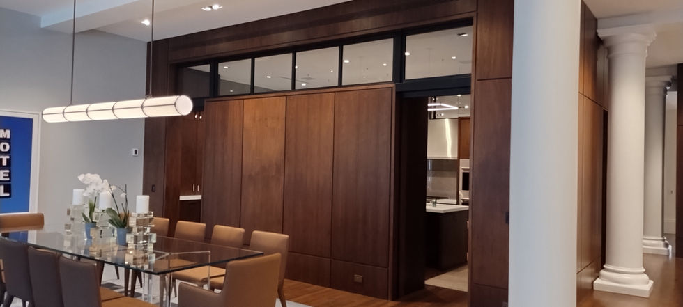 11794 ROMANO single sliding door clear reeded glass Pull handle  Rome Mortise  key thumbturn