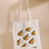 Thumbnail: Funky Violin Pattern Tote Bag