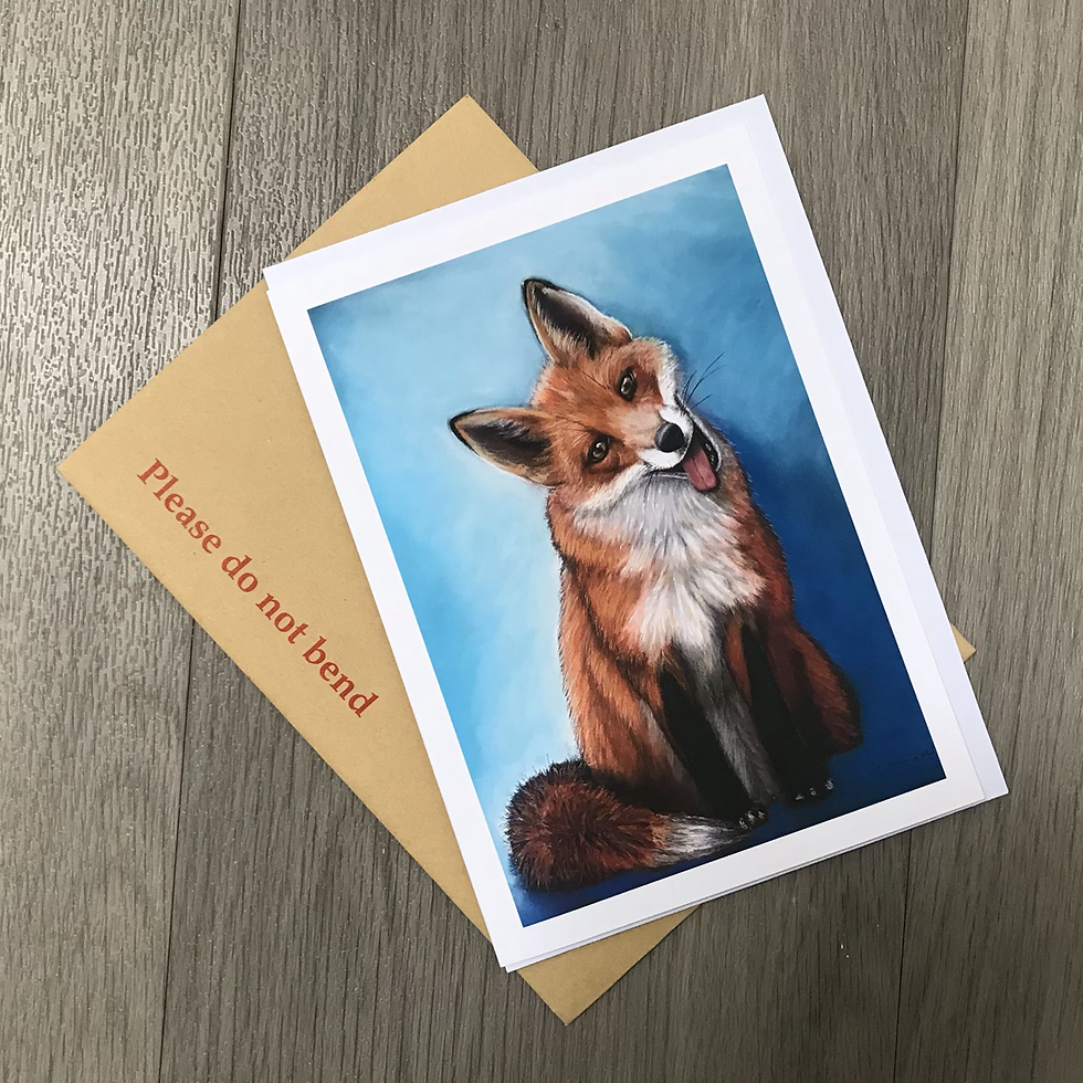 Thumbnail: Daft as a Brush - 5” x 7” Greetings Card