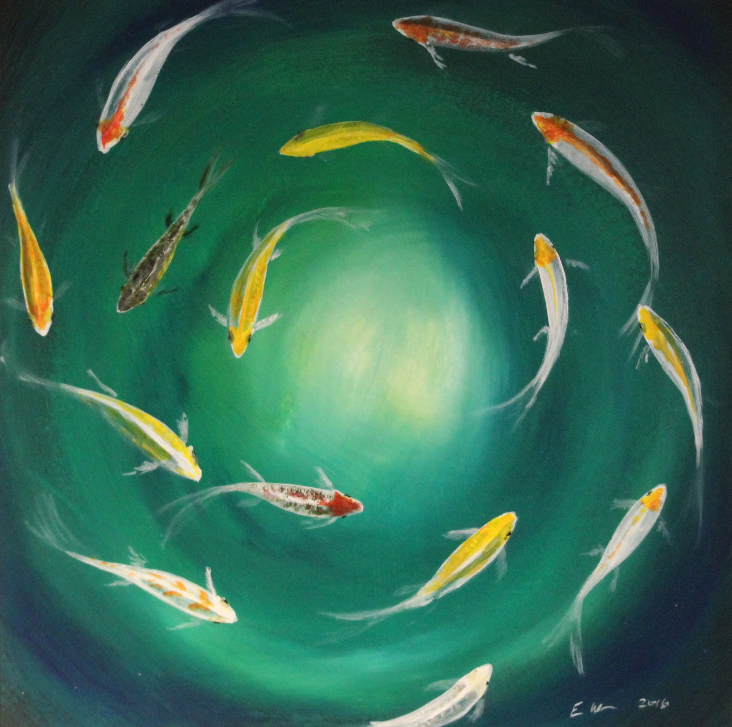 Into The Vortex - Original Artwork