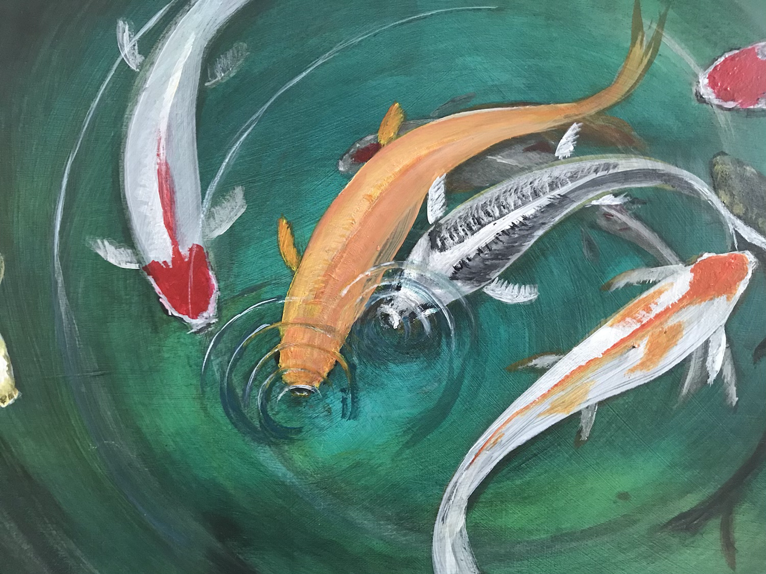 Surface Tension - Original Acrylic Painting 