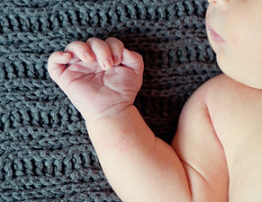 Sleeping Baby Closeup