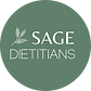 Sage Dietitians green and white logo