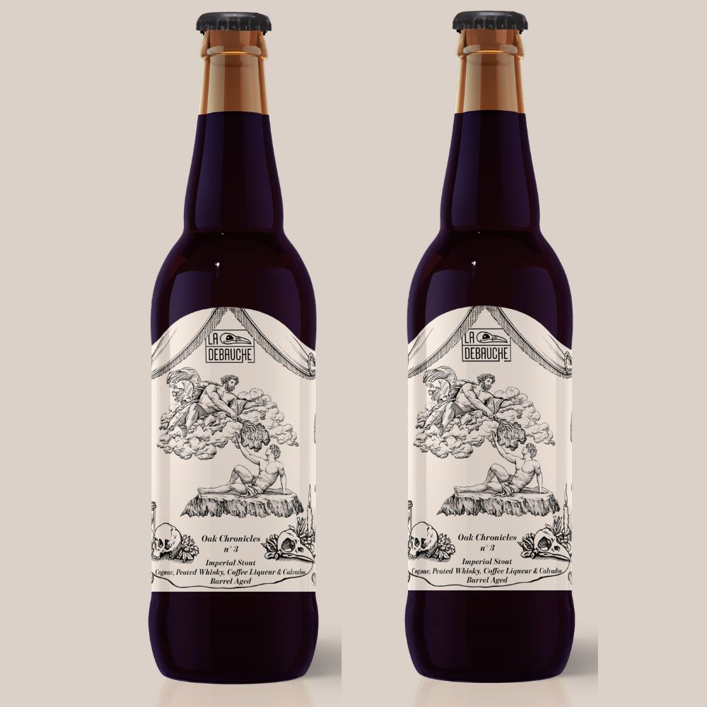 Oak Chronicles n°3 - Imperial Stout Barrel Aged - 12,2 % | Bout 33 cl x 2