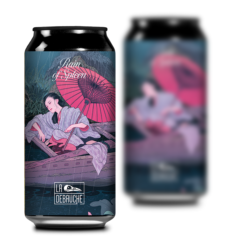 Rain of Spleen - West Coast Willamette, Mosaic®, Simcoe®- 6,5 % | Can 44 cl x 2