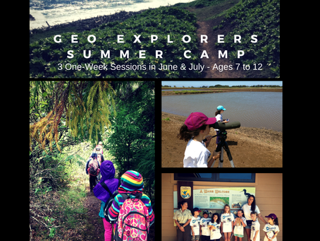 Space Available – GeoExplorers Summer Camp!