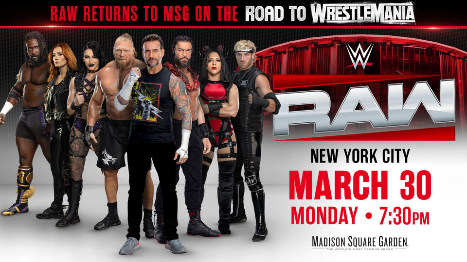 WWE Raw In MSG (March 30, 2026)