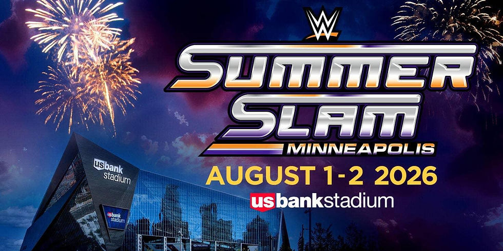 Promotional poster for WWE SummerSlam 2026