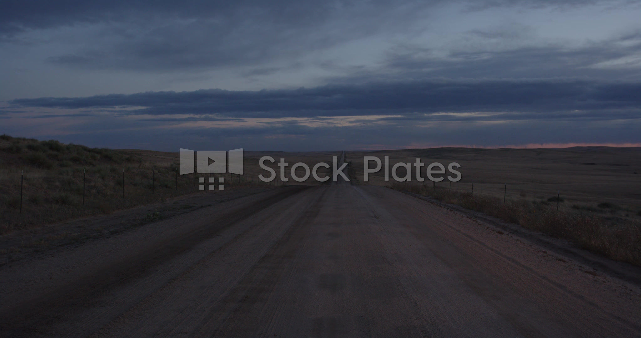 Dark Dirt Road Background Video Plate Watermarked Preview