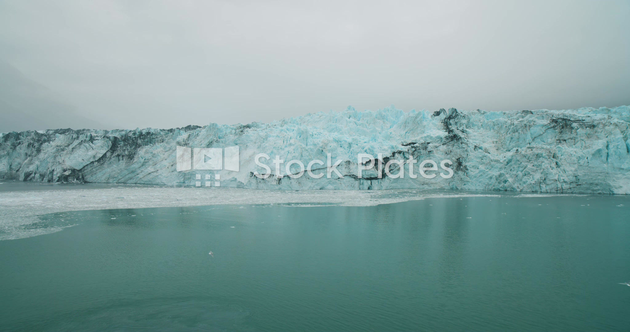 College Fjord Alaska Glacier Background Plate Video Watermarked Preview